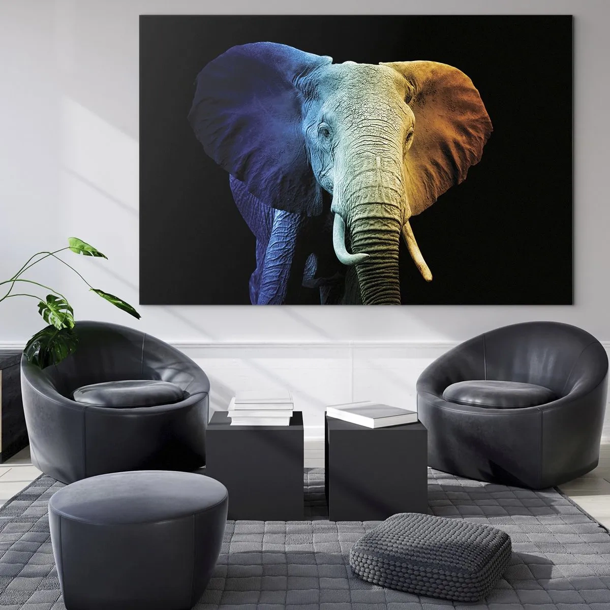 Tablou pe sticlă - Excentric, nu ciudat - 120x80 cm