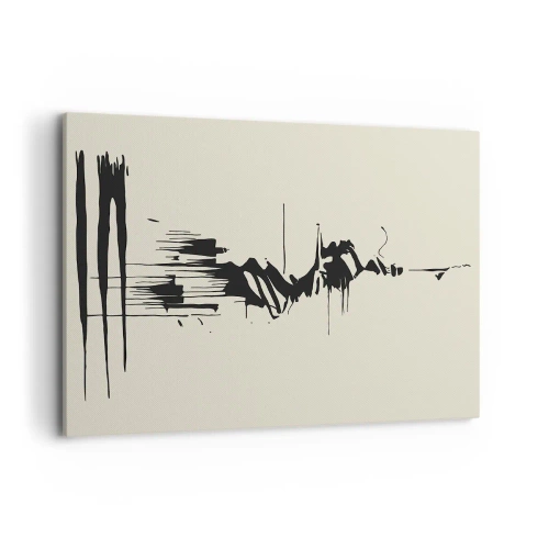 Tablou pe pânză - Abstracție pripită - 100x70 cm