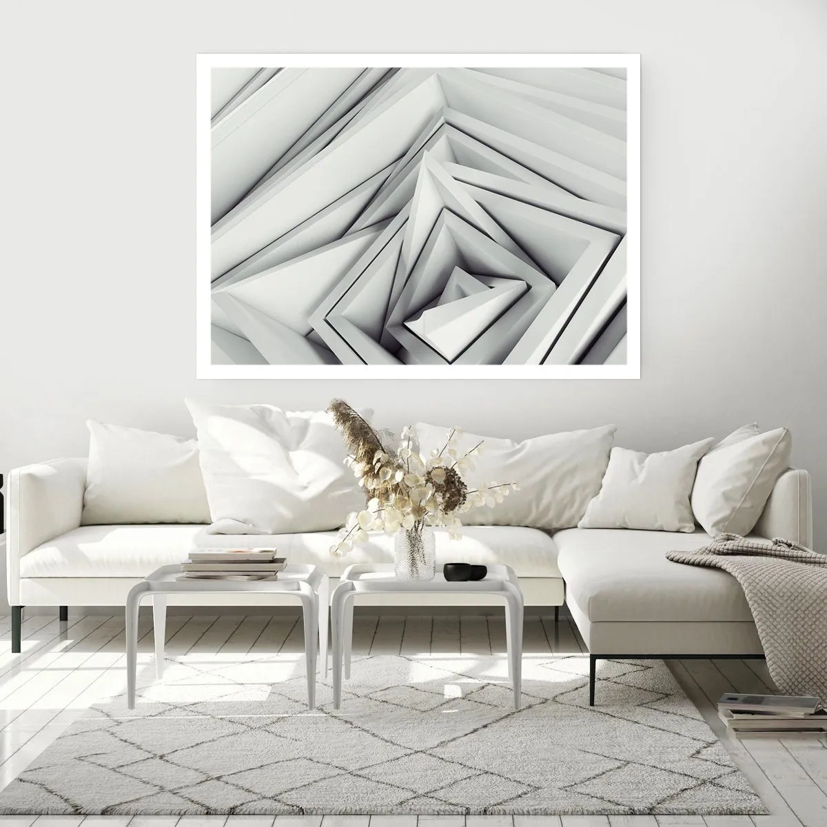 Poster - Muguri cu unghiuri ascuțite - 40x30 cm