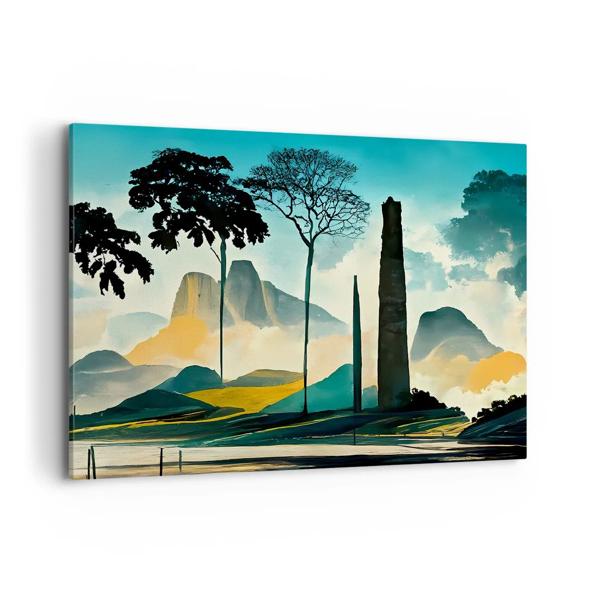 Tablou pe pânză - Din ce în ce mai sus - 100x70 cm