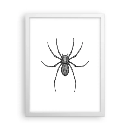 Poster în ramă albă - Precizie tulburătoare - 30x40 cm