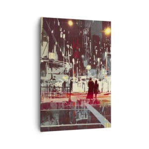Tablou pe pânză - O trecere metropolitană - 70x100 cm