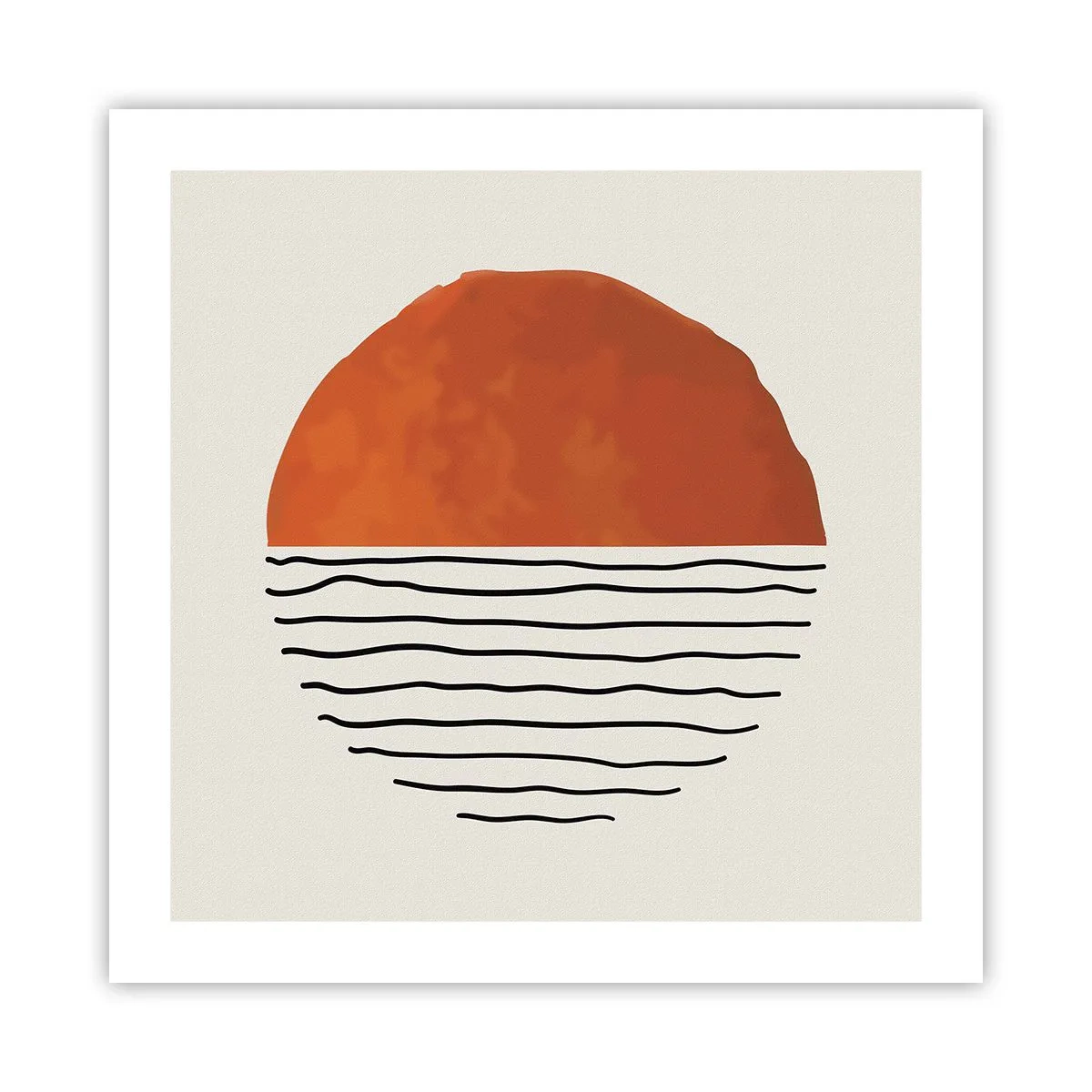 Poster - În stil japonez - 50x50 cm