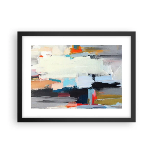 Poster în ramă neagră - Există o metodă? - 40x30 cm