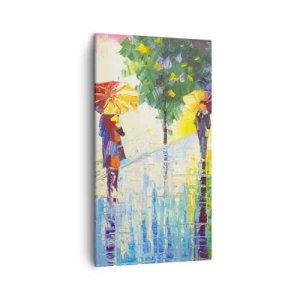 Tablou pe pânză - Și totul este clar - 45x80 cm