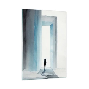 Tablou pe sticlă - Trăiește fără limite - 50x70 cm