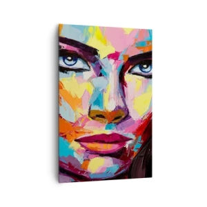 Tablou pe pânză - Un suflet plin de culoare - 80x120 cm