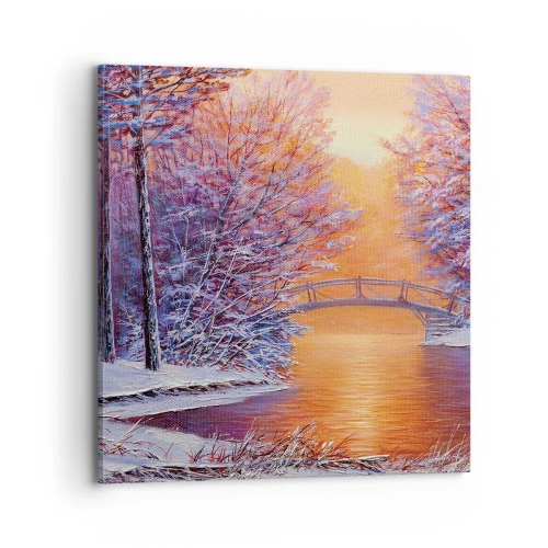 Tablou pe pânză - Hai să ne întâlnim aici - 70x70 cm