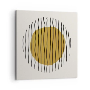 Tablou pe pânză - Abstracție tremurândă de căldură - 60x60 cm