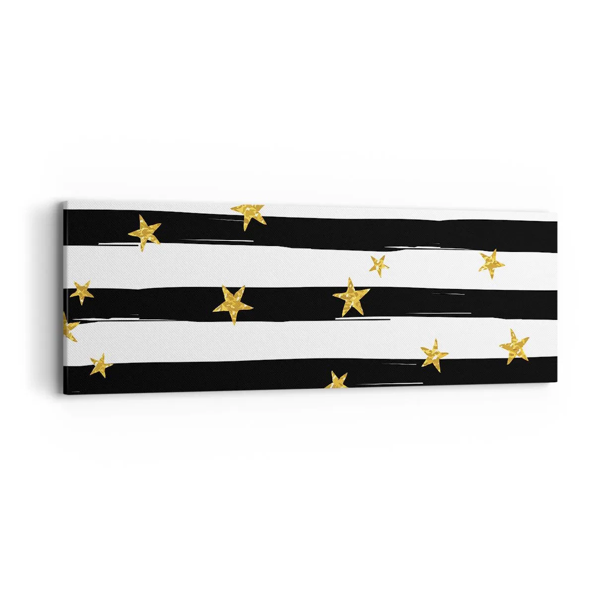 Tablou pe pânză - Cu toții ne-am născut sub o stea norocoasă - 90x30 cm