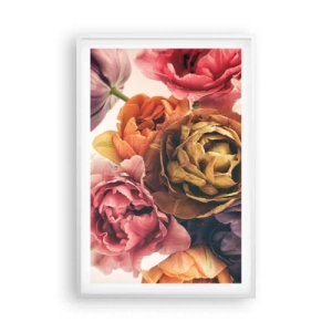 Poster în ramă albă - Sărbătorirea vieții - 61x91 cm