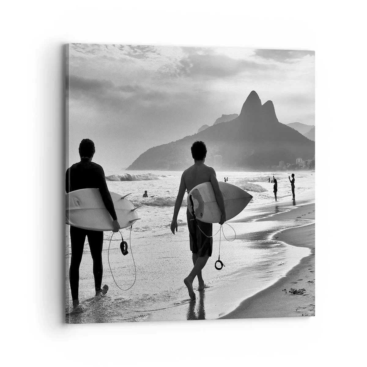 Tablou pe pânză - Samba pentru un val - 70x70 cm