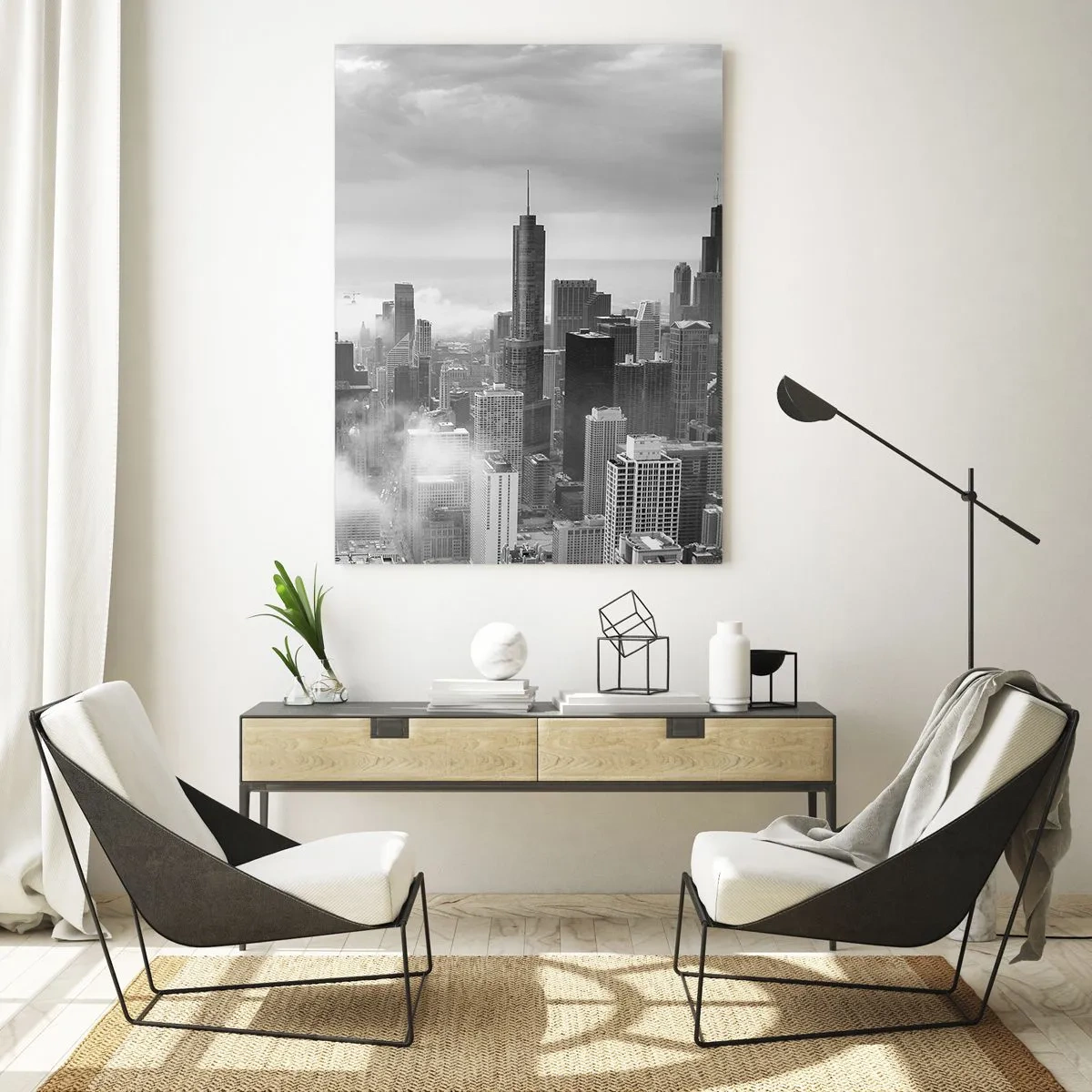 Tablou pe sticlă - Peisaj american - 70x100 cm