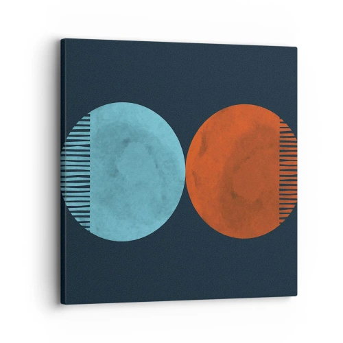 Tablou pe pânză - Doar geometrie? - 30x30 cm