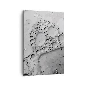 Tablou pe pânză - Amprenta spumoasă - 70x100 cm