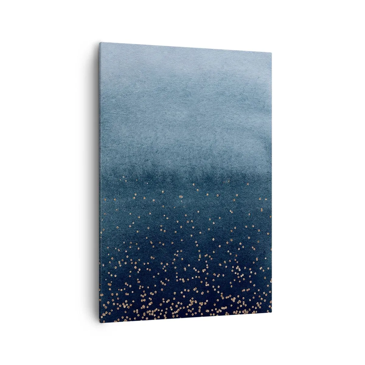 Tablou pe pânză - Compoziție - faze albastre - 70x100 cm