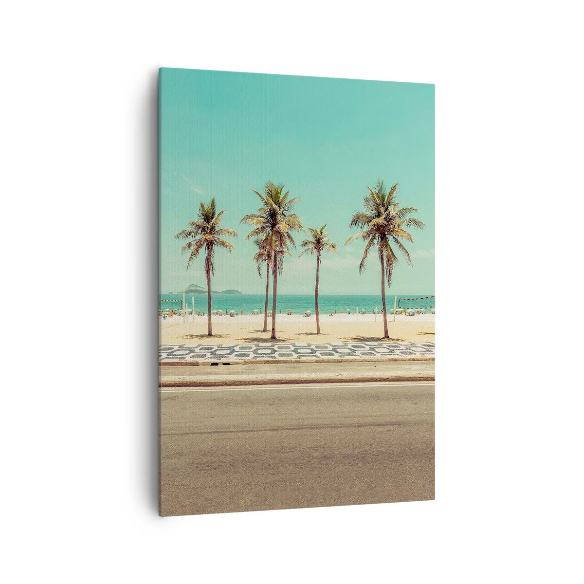 Tablou pe pânză - La paza plajei - 70x100 cm