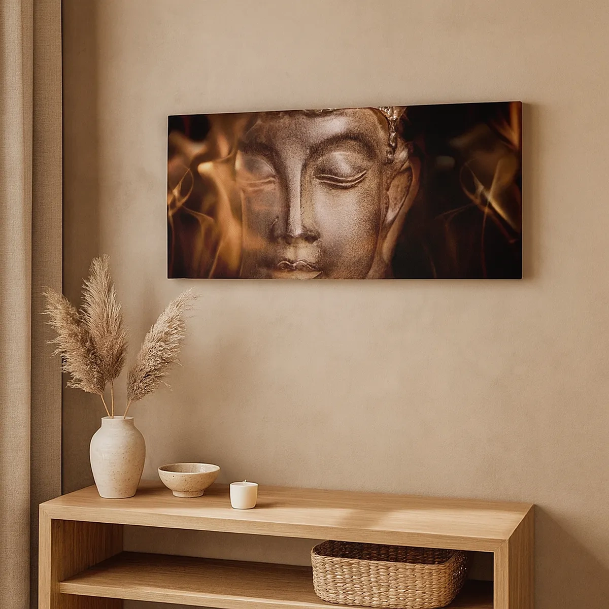 Tablou pe pânză - Există doar aici și acum - 30x30 cm