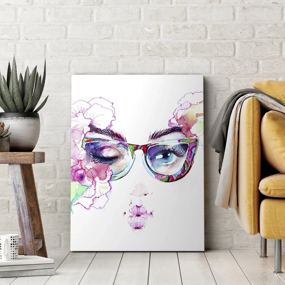 Tablou pe pânză - O promisiune ispititoare - 55x100 cm