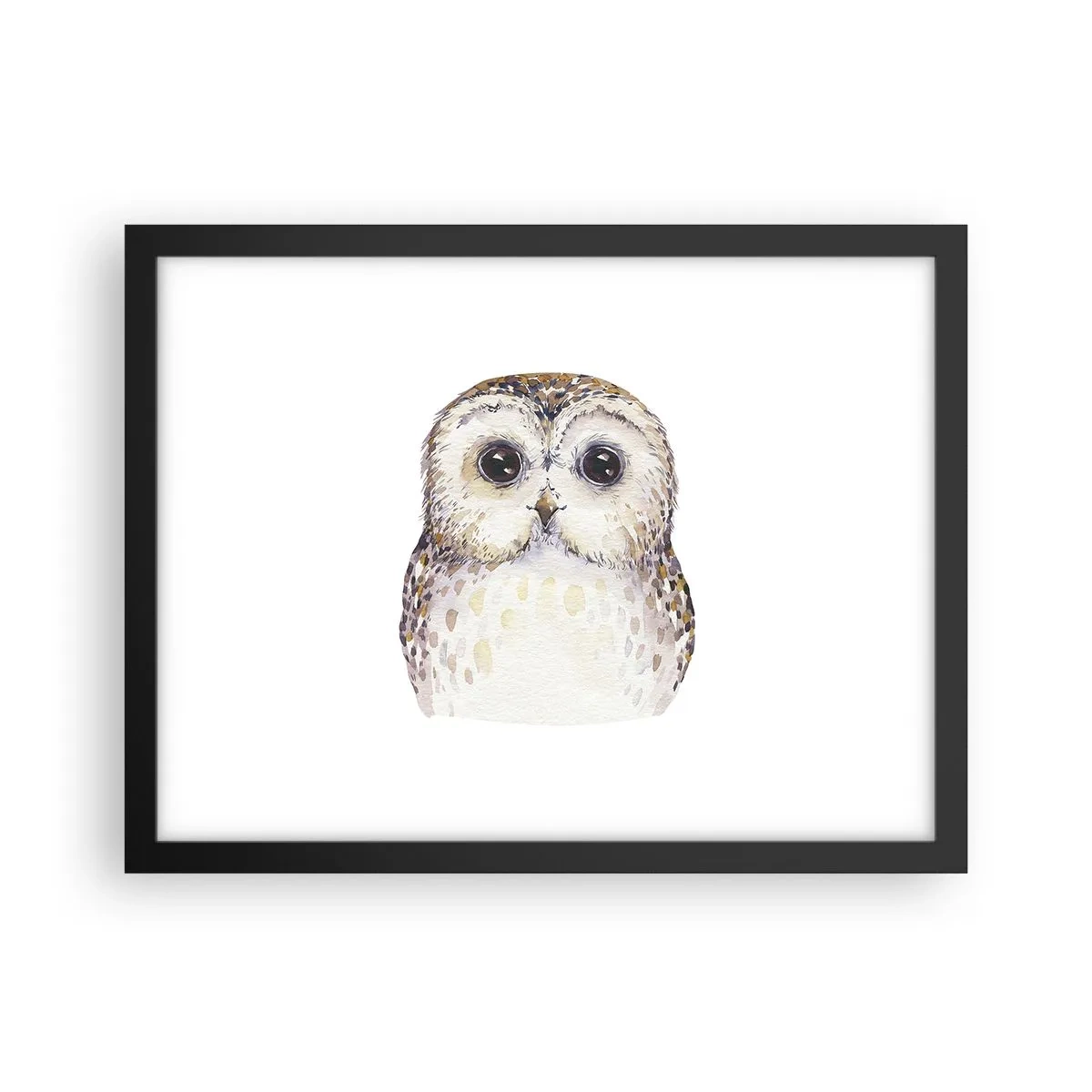 Poster în ramă neagră - Uită-te în ochii mei - 40x30 cm