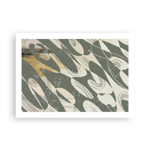 Poster - Abstracție ritmică - 70x50 cm