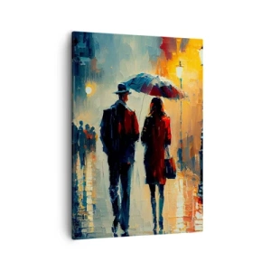 Tablou pe pânză - Poveste de dragoste urbană - 50x70 cm