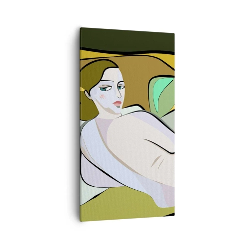 Tablou pe pânză - Portret intim - 55x100 cm