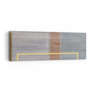 Tablou pe pânză - Drept și liniștit - 90x30 cm