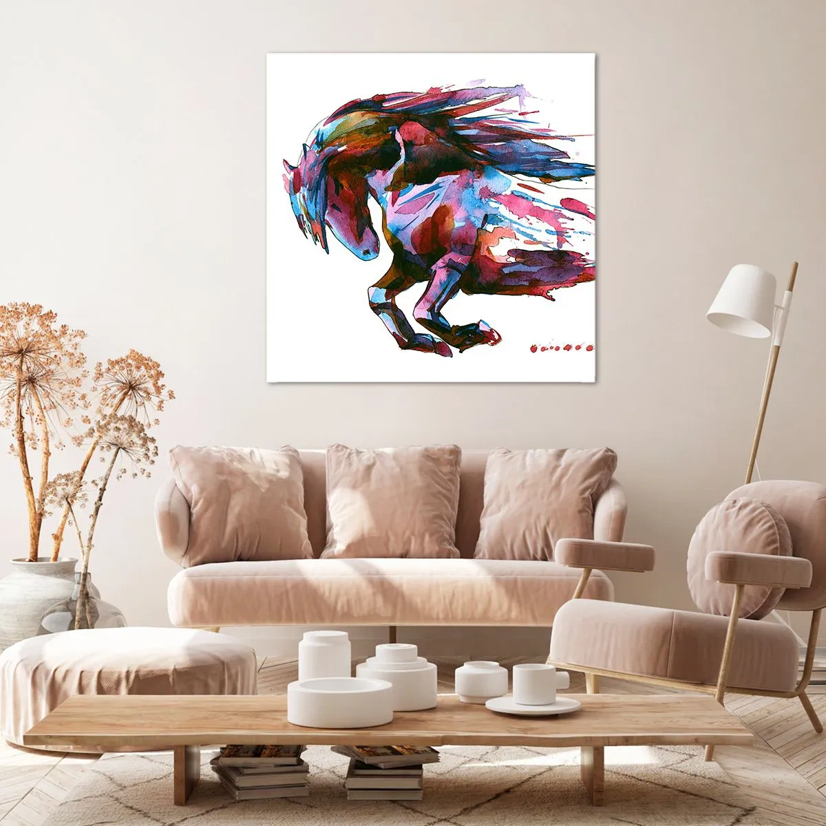 Tablou pe pânză - În exaltare - 60x60 cm