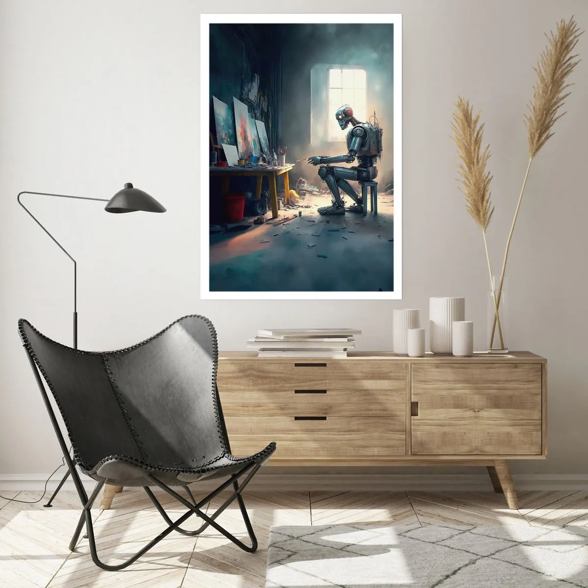 Poster - Actul de creație - 70x100 cm