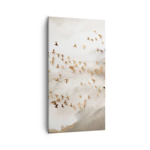 Tablou pe pânză - A sosit timpul... - 55x100 cm