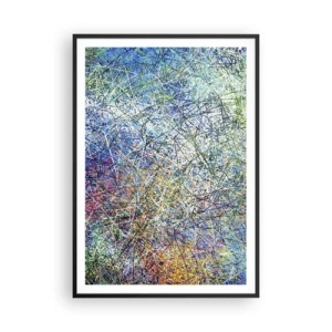 Poster în ramă neagră - Nu este atât de simplu - 70x100 cm