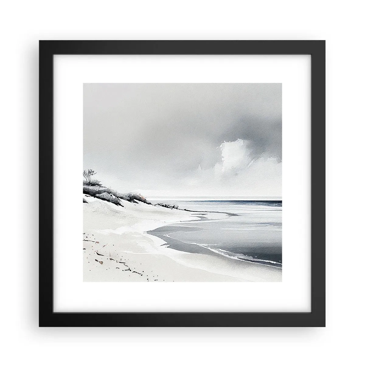 Poster în ramă neagră - Întotdeauna împreună - 30x30 cm