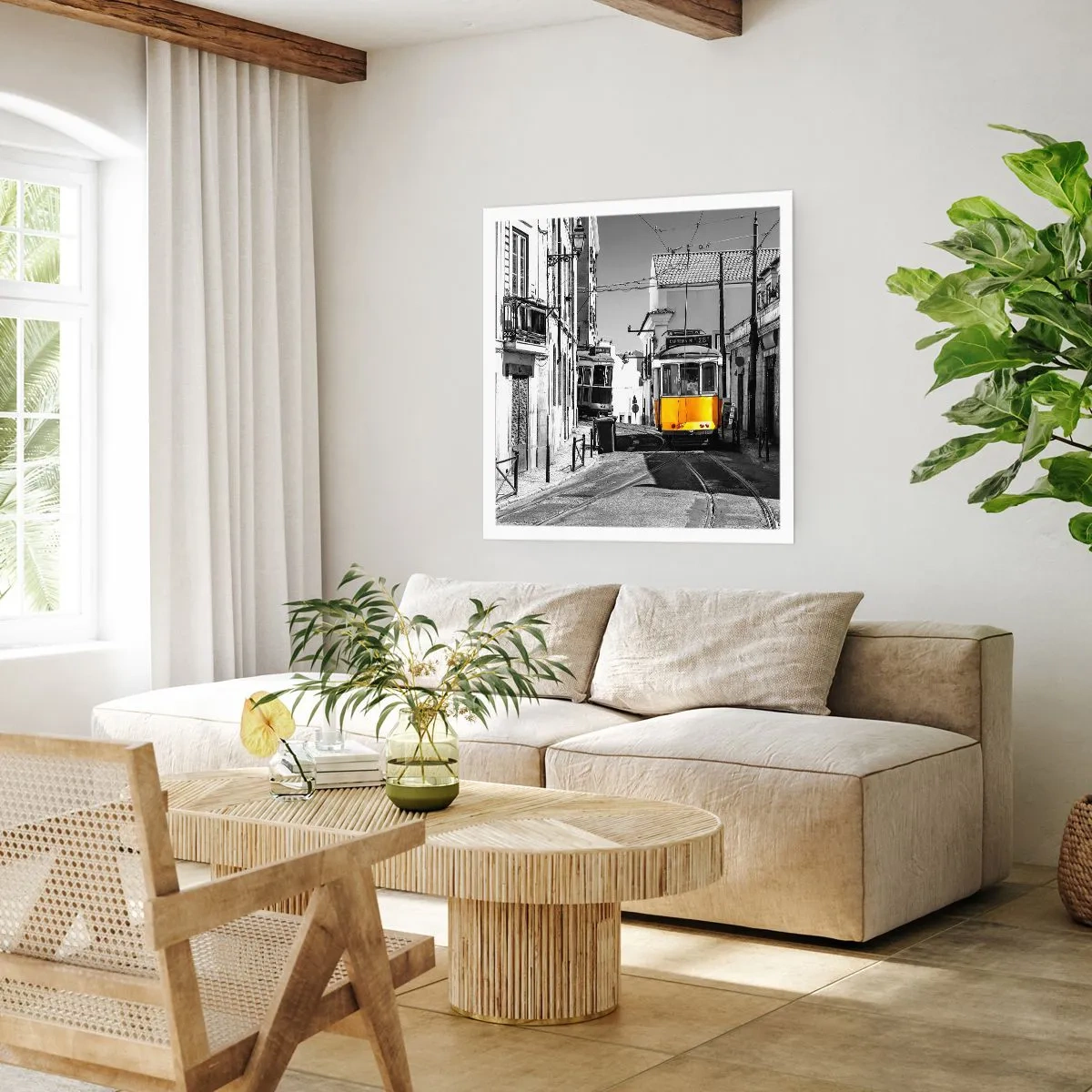 Poster - Spiritul Lisabonei - 60x60 cm