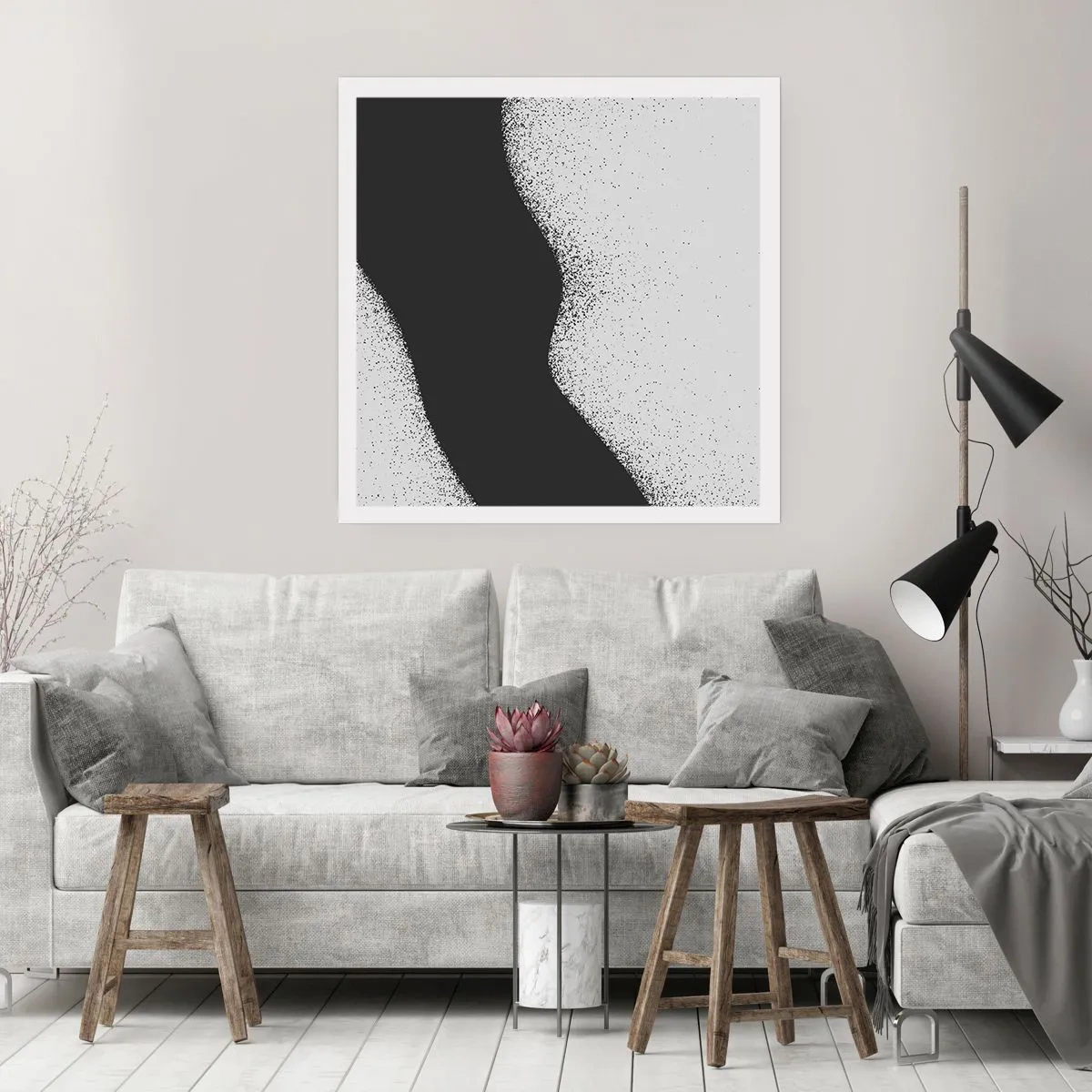 Poster - Echilibru lichid - 50x50 cm