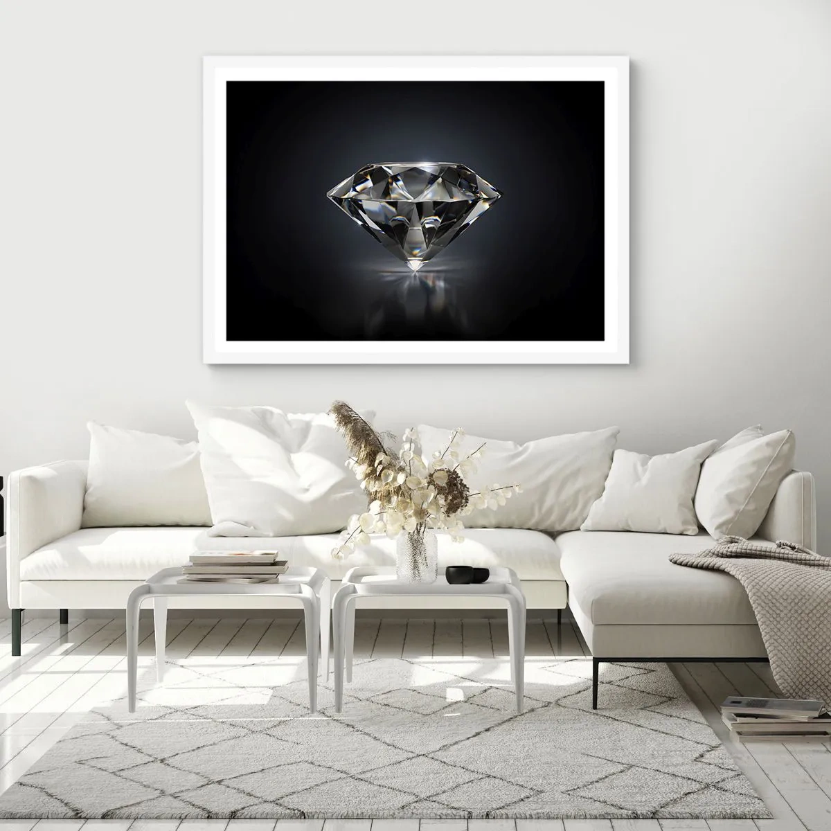 Poster în ramă albă - Best girls friend - 91x61 cm