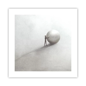 Poster - Jocul vieții - 40x40 cm