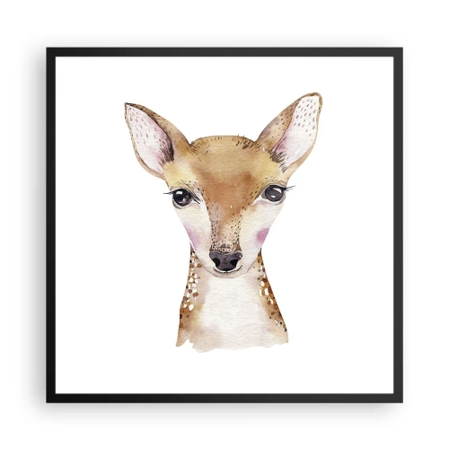 Poster în ramă neagră - Natura inocenței - 60x60 cm