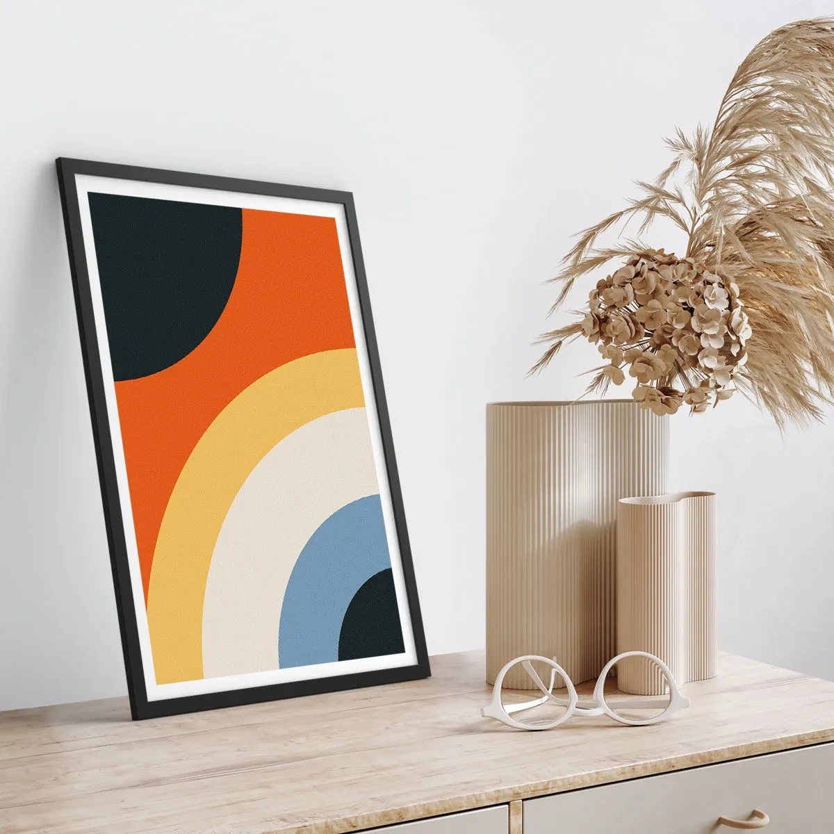 Poster în ramă neagră - Spre sine - 70x100 cm