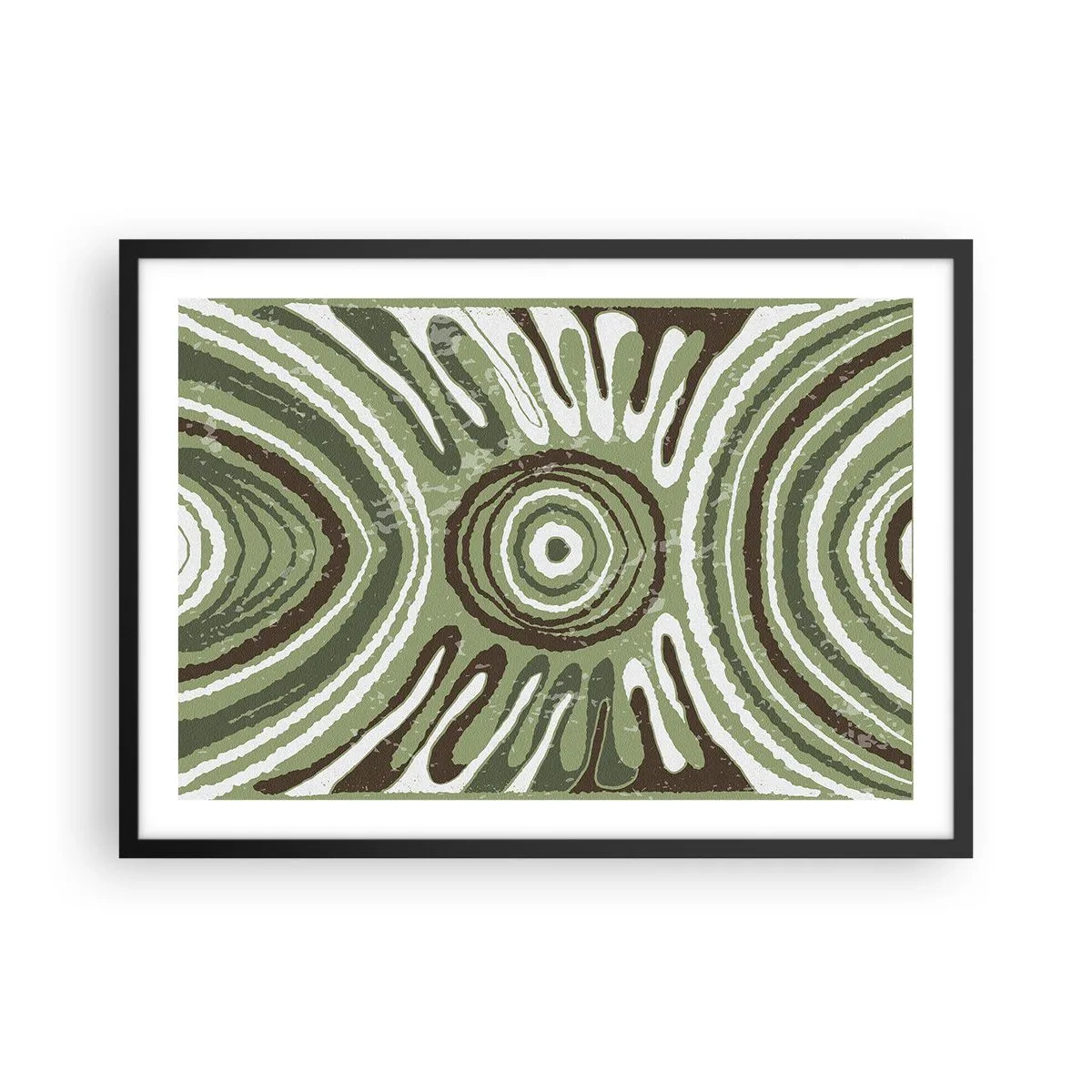 Poster în ramă neagră - Explozie de emoții - 70x50 cm