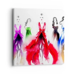 Tablou pe pânză - Chef de ținute - 30x30 cm