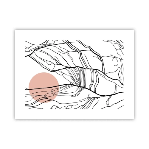 Poster - Într-o rețea de crengi - 40x30 cm