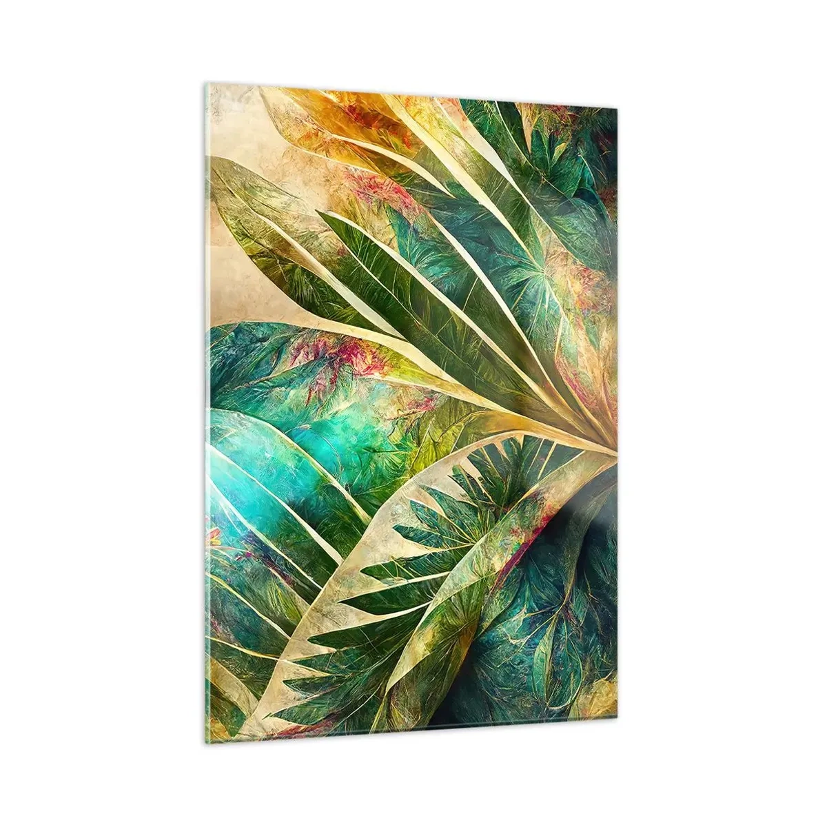 Tablou pe sticlă - Culorile tropicelor - 50x70 cm