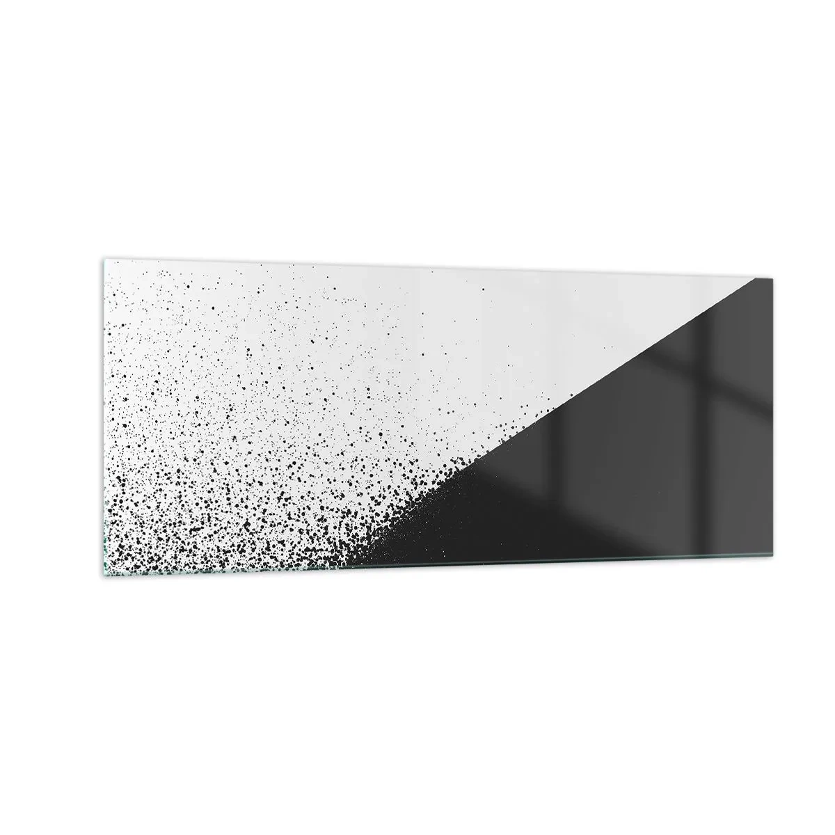 Tablou pe sticlă - Din ce în ce mai repede, din ce în ce mai mult - 100x40 cm