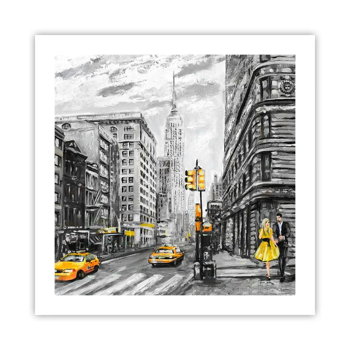 Poster - O poveste din New York - 50x50 cm