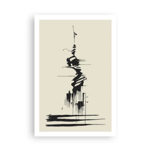 Poster - Abstracție pripită - 61x91 cm