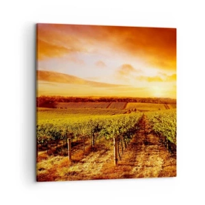 Tablou pe pânză - Cu un iz de fructe, cu o notă de soare - 60x60 cm