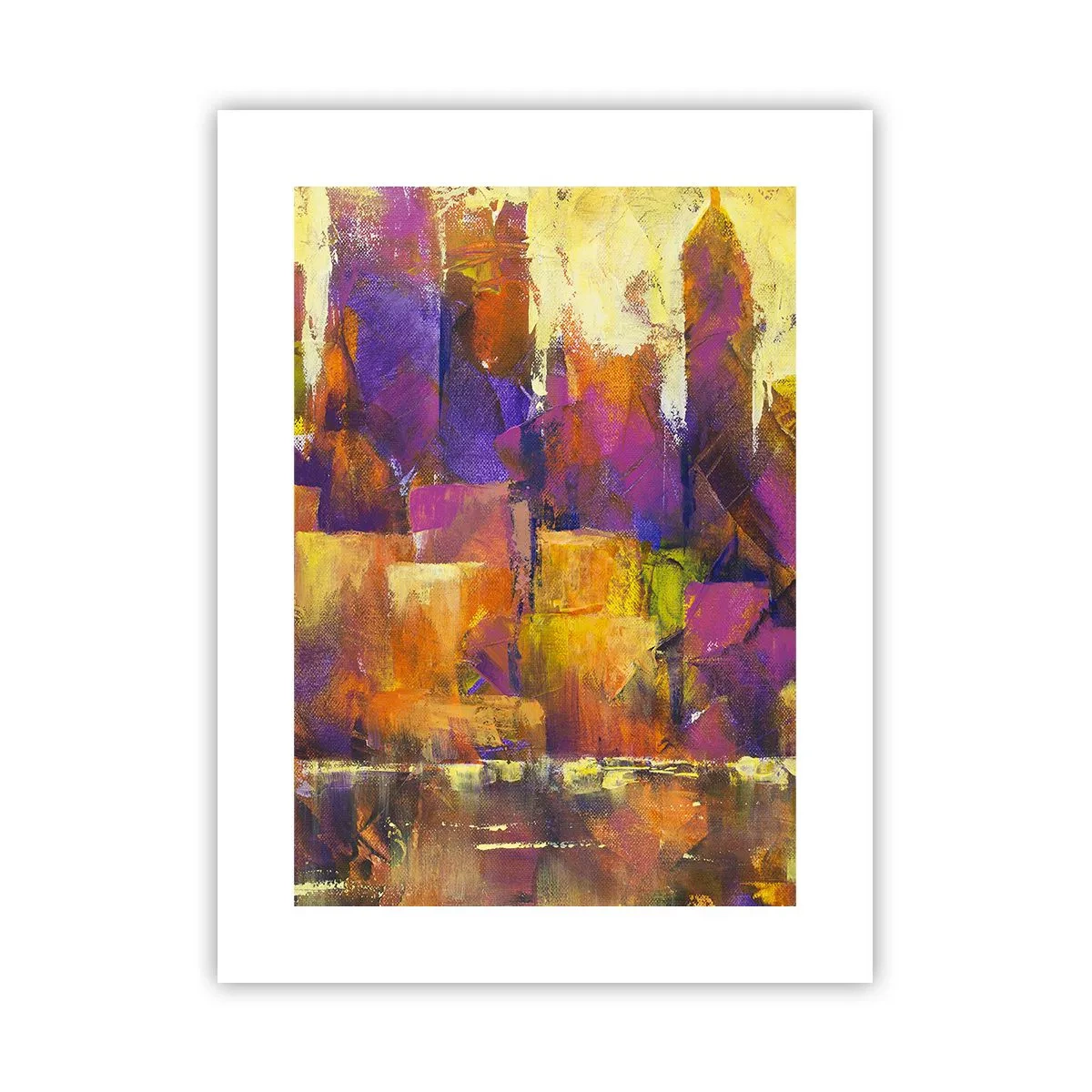 Poster - Compoziția metropolitană - 30x40 cm