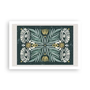 Poster - Ca un decupaj folcloric - 91x61 cm