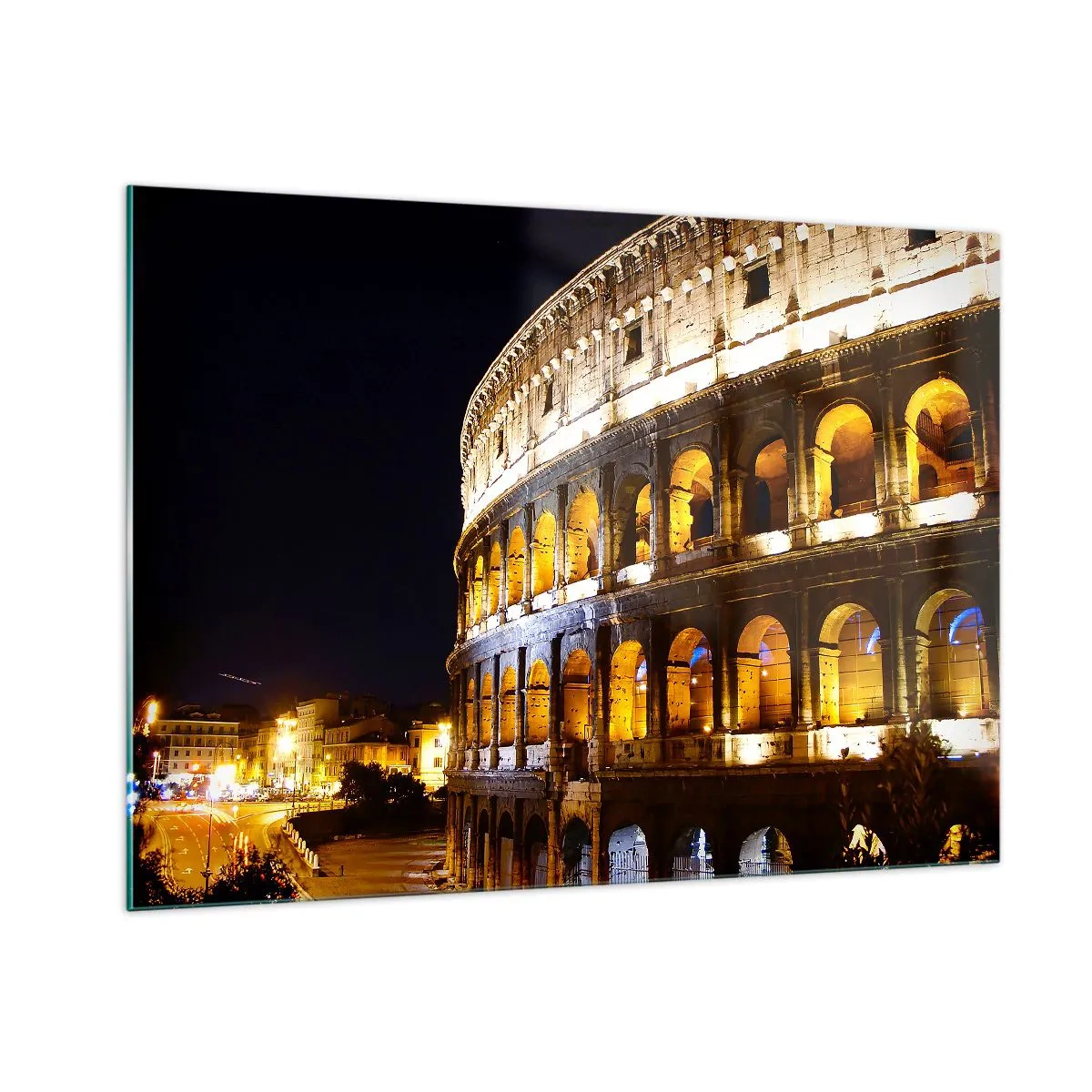 Tablou pe sticlă - Să înceapă jocurile - 100x70 cm